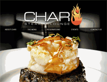 Tablet Screenshot of charsteakandlounge.com